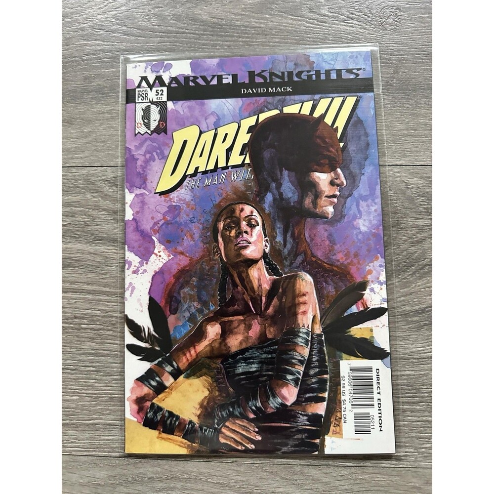 Marvel Daredevil 52 Marvel Knights Single Issue Comic David Mack Color US